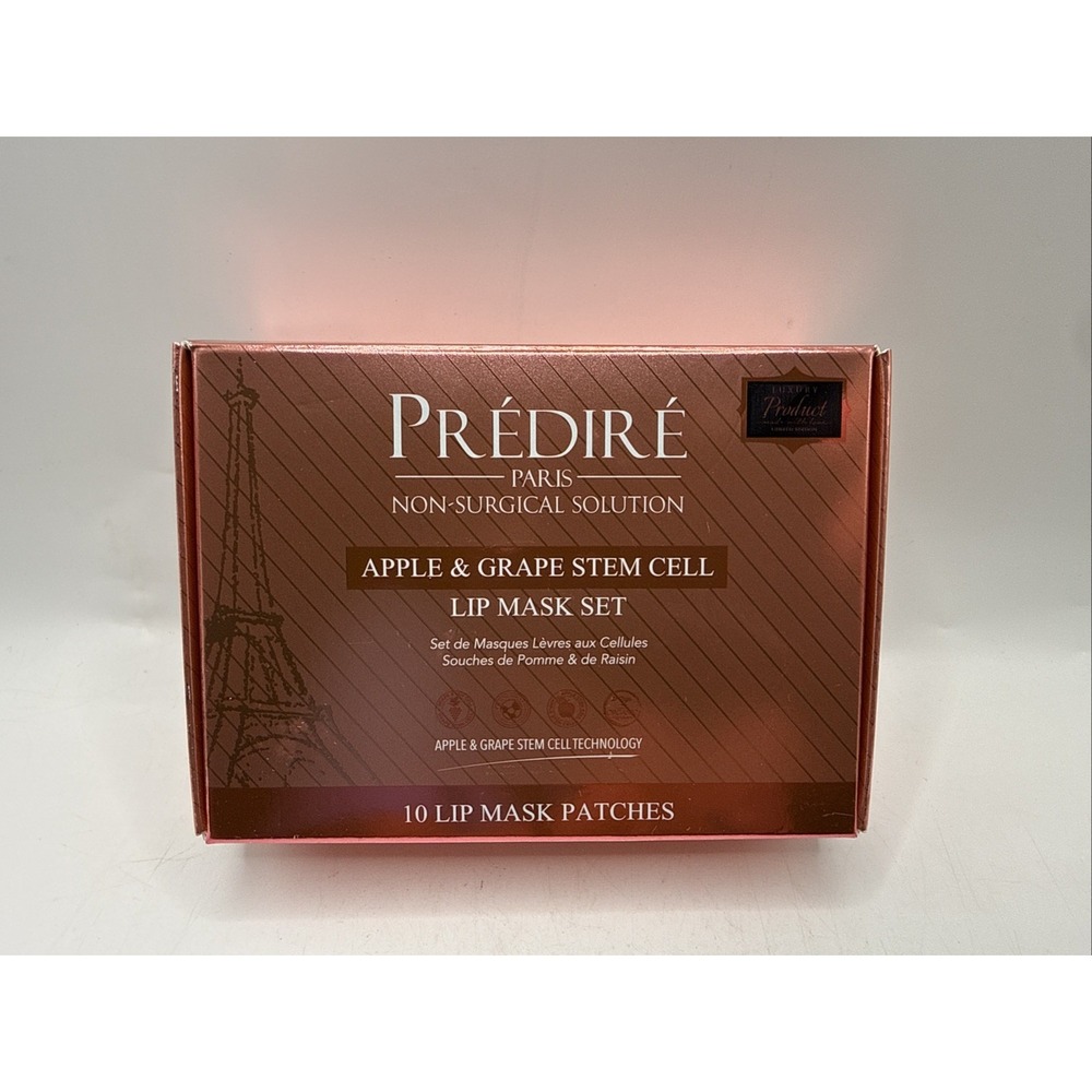 Predire Paris Non-Surgical Solution Apple & Grape Stem Cell Lip Mask 10 Pcs